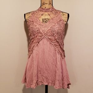 Daytrip junior's M pink top